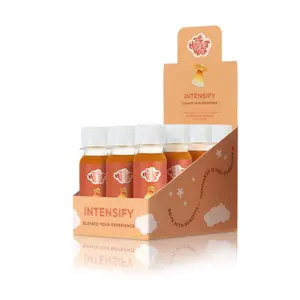 INTENSIFY - Wellness Vitamins Supplement Shots with Myrcene - Support Relaxation & Well-Being