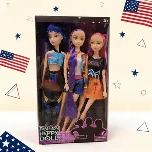 K-POP Demon Hunter Girls Chibi Vinyl Figures Set – Lumy, Mira & Zoe Cute PVC Dashboard Decor for Cars, Anime Style Collectible Toys for K-Pop Fans, Teens & Car Enthusiasts (3-Pack)