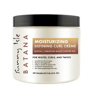 Sunny Isle Batana Moisturizing Defining Curl Crème 16oz