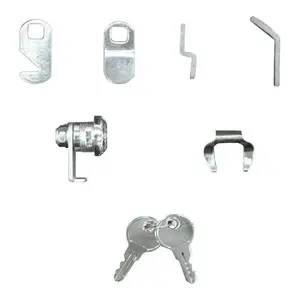 Gibraltar Mailboxes 5664552 Stainless Steel Mailbox Lock, Silver