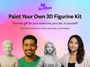 Paint Your Own 3D Figurine | 3DArtBox