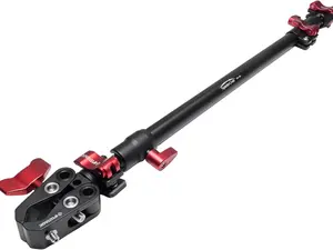 IFOOTAGE Spider Crab Support Rod SA-32，Camera Slider Support Arm Stabilizer，Adjustable Length 360 Degrees Rotation with C Clamps and Ballhead，Connecting Camera Video Slider and Tripod