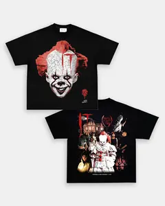 Pennywise Tee, Scary Movie Tee, Halloween Shirt, Unisex Cotton Tee