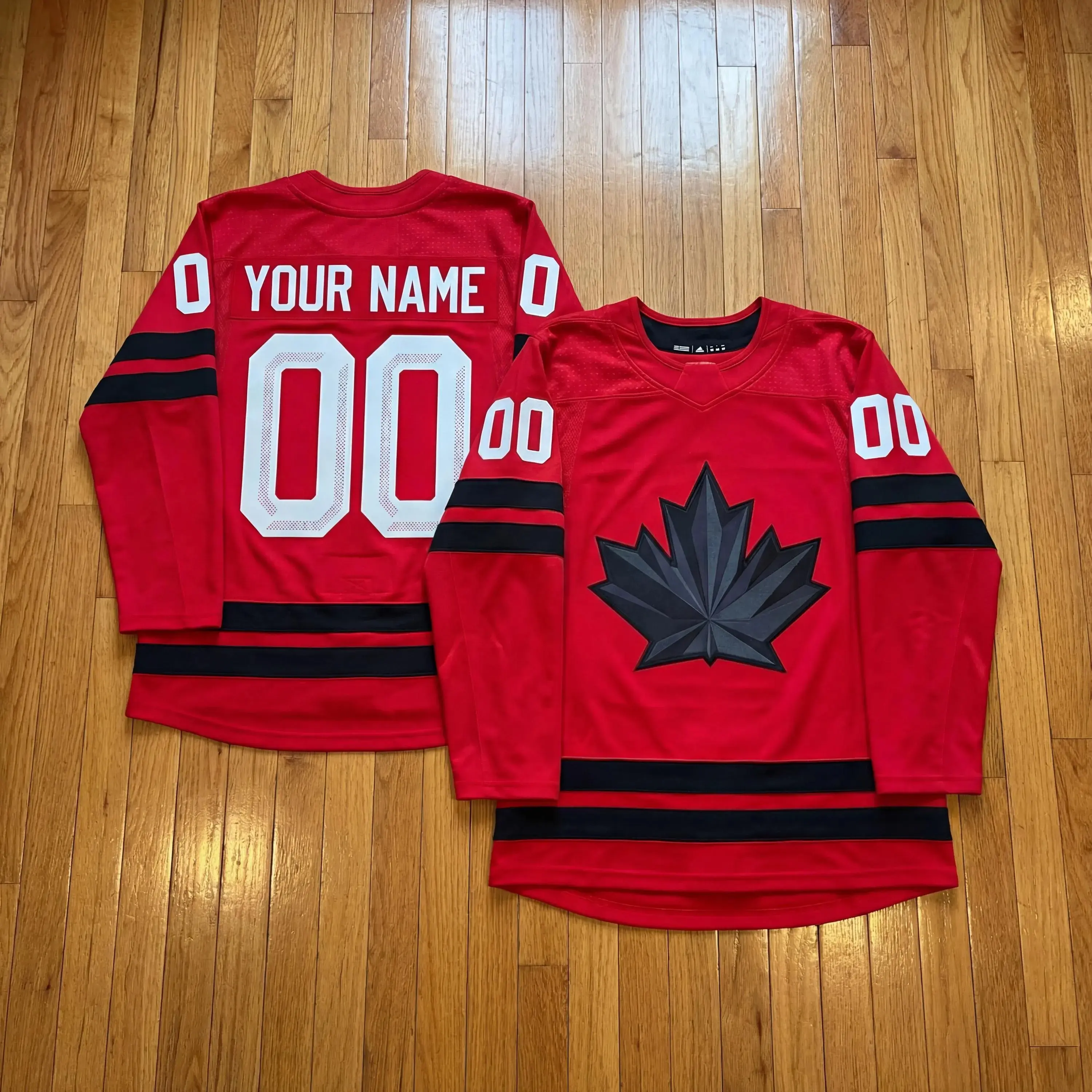 Custom Canada Hockey Jersey (best for Autumm) – Personalized Name & Number Ice Hockey Shirt, Custom Sports Uniform, Breathable Athletic Jersey, Classic Hockey Fanwear, Game Day Sportswear & Streetwear, Best Gift for friends