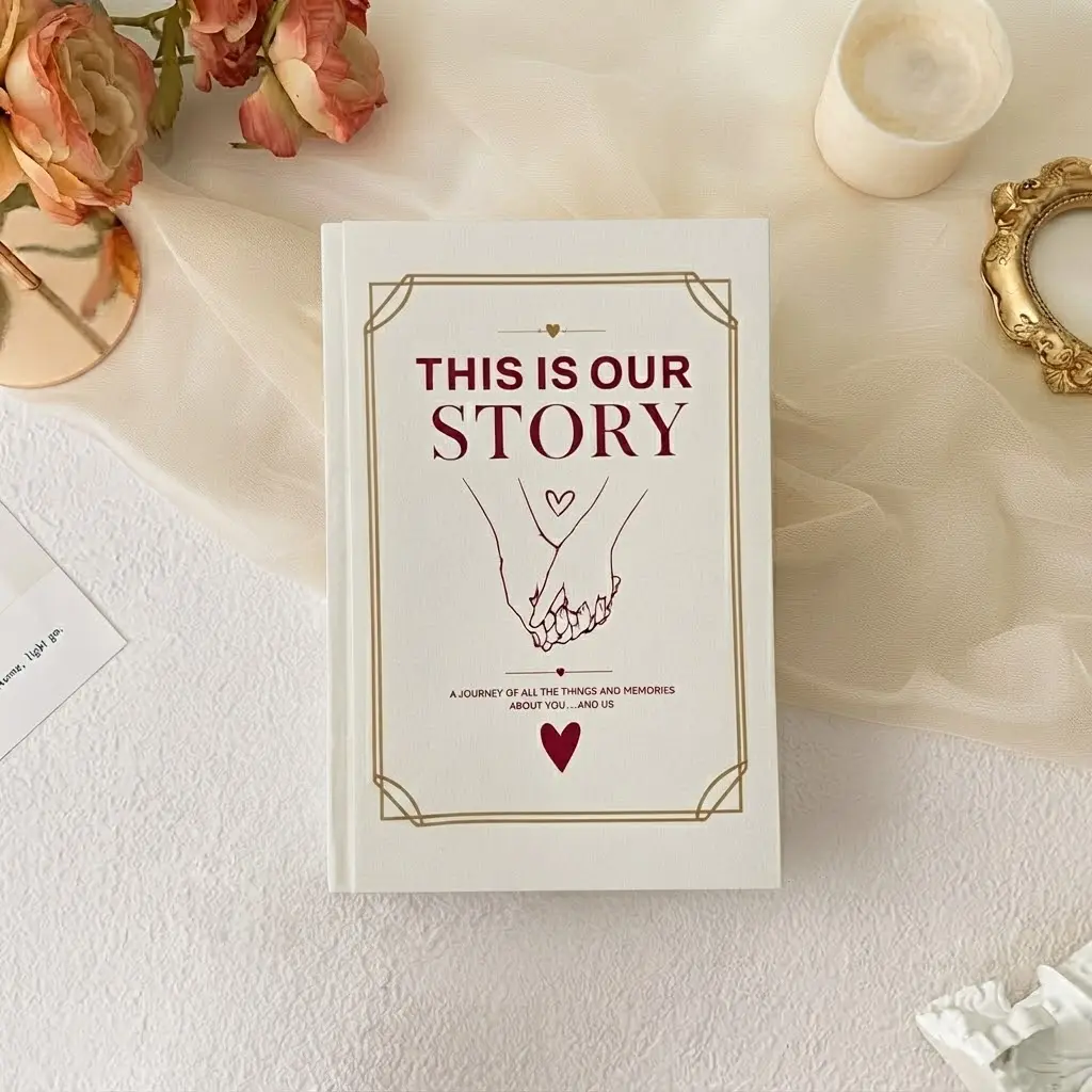 Personalized Lover Couple Notebook - Office Stationery with Emotional Pages, Documents Special Moments, Enhances Emotional Connections, Creates Lasting Memories, Love Notes Book - This Is Our Story-This Is Why You're Mine Couples Book