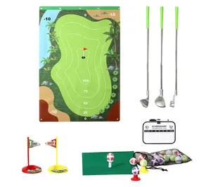 Trimate Golf Game Chipping Mat and Accessories