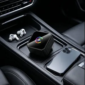 The 2026 model of the Wireless Portable CarPlay Adapter for iPhone and Android is compact and stylish, offering a fast, stable, and lag-free connection with hands-free calling support. It makes a great gift for your boyfriend.