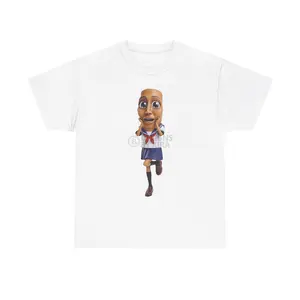 Tung Anime Girl T-Shirt | Tung Tung Tung Sahur Brainrot Meme Unisex Heavy Cotton Tee