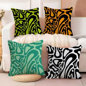 F1 2024 - Lando Norris Cushion Cover, Washable Cushion Covers, Soft Short Plush Fabric Double-Sided Print, Breathable Pillow Cover for Sofa Couch Bed, Skin-Friendly, Invisible Zipper, Durable Material, Home Decor Gift