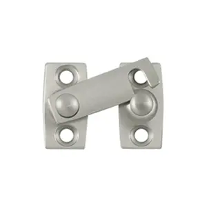 Deltana  0.62 in. Shutter Bar - Door Latch- Satin Nickel - Solid Brass