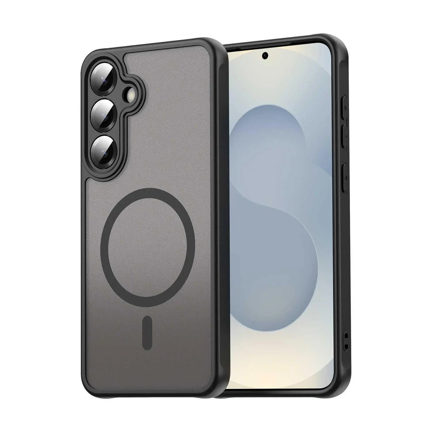 For Samsung Galaxy A57 Fandun Magnetic Phone Case For A37 Matte For A17 Full Coverage For A07 Shockproof For A56 Protective Cover For A36 HNAR05trgawed