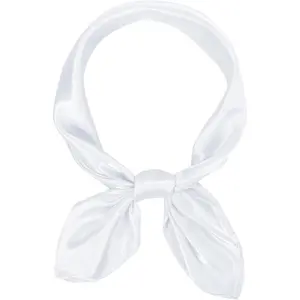 Trends Women Silk Feeling Scarf Satin Head Scarves Square Satin Scarf Wrap Neck Scarf Lightweight Silk Like Bandana