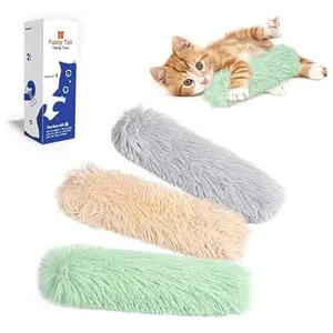 Cat Toys Pillows, 3 Pack, Soft and Durable Crinkle Sound with Catnip Inside, Interactive Indoor Kitten Kicker, Promotes Kitty Exercise