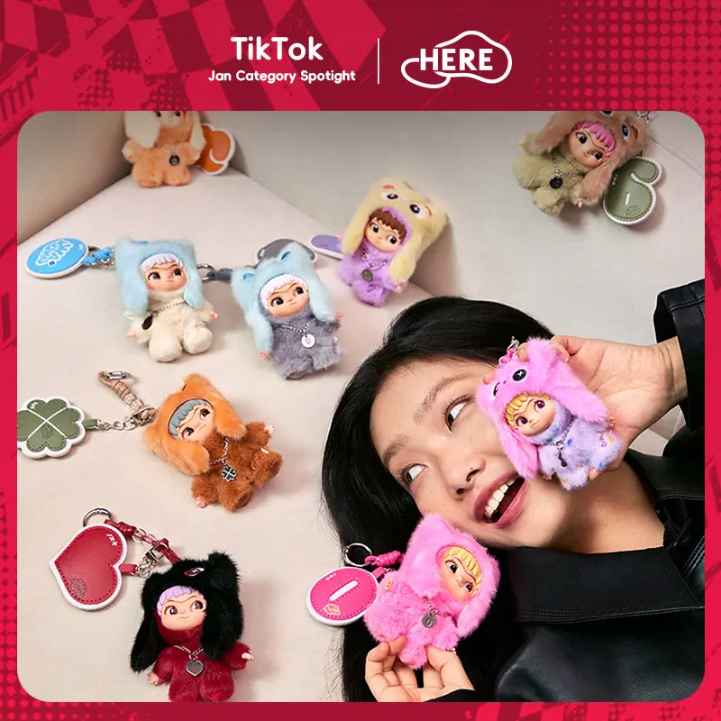 WAKUKU-On a Roll Series Plush Figures Blind Box plushies Stuffed Animal for girls gf grateful kids gifts