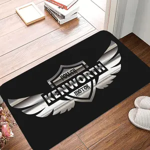 1PC Kenworth Power Chrome Non-slip Doormat Bath Mat Balcony Carpet Entrance Door Rug Indoor Decorative Home Decorative Rug