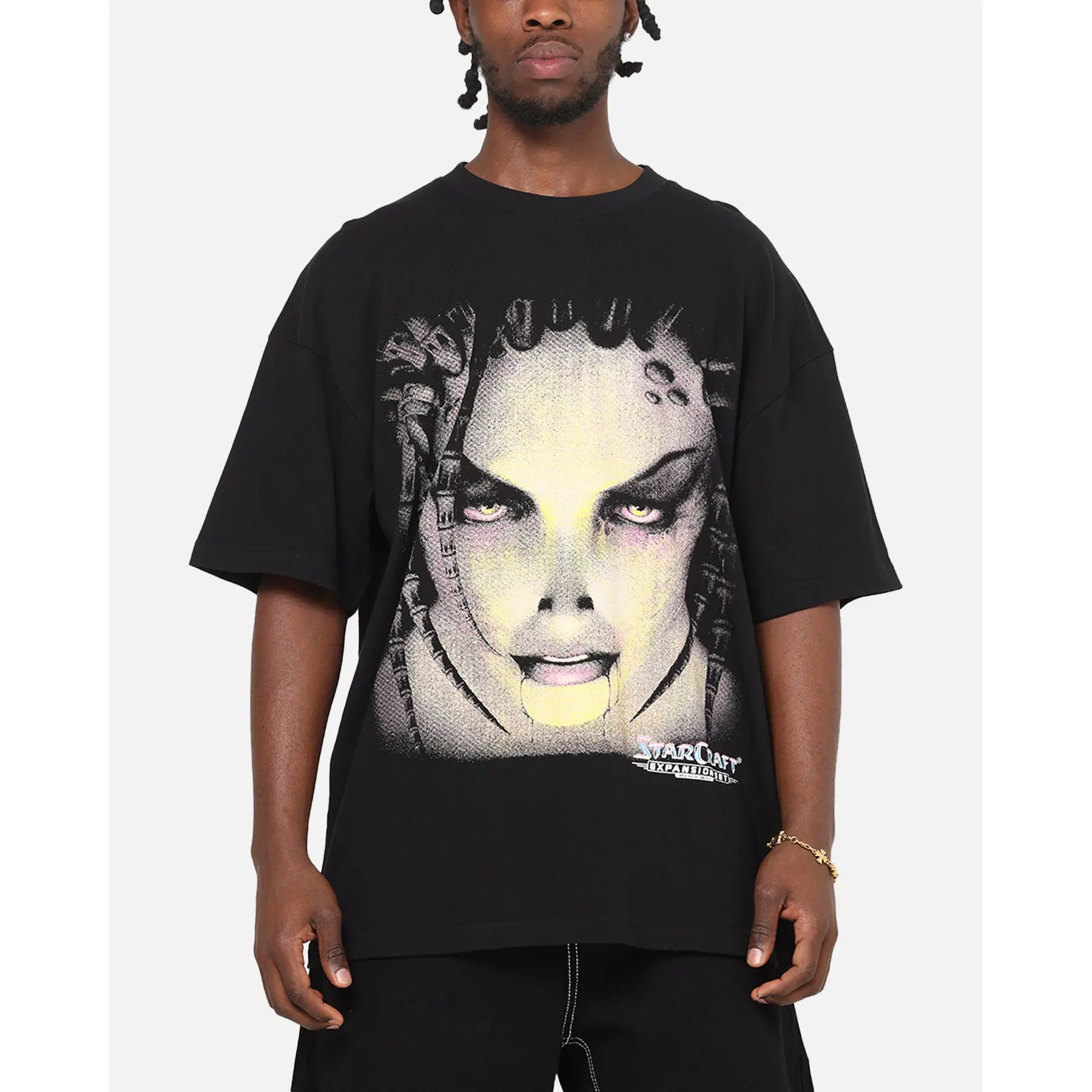 73Studio X Starcraft Infested Kerrigan T-Shirt Off Black
