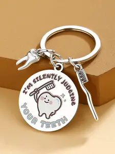 Dentist Gifts for Women & Men, Dentist Keychain, Dental Assistant Gifts, Dental Hygienist Gift, Birthday Graduation Gift, Teeth Keychain