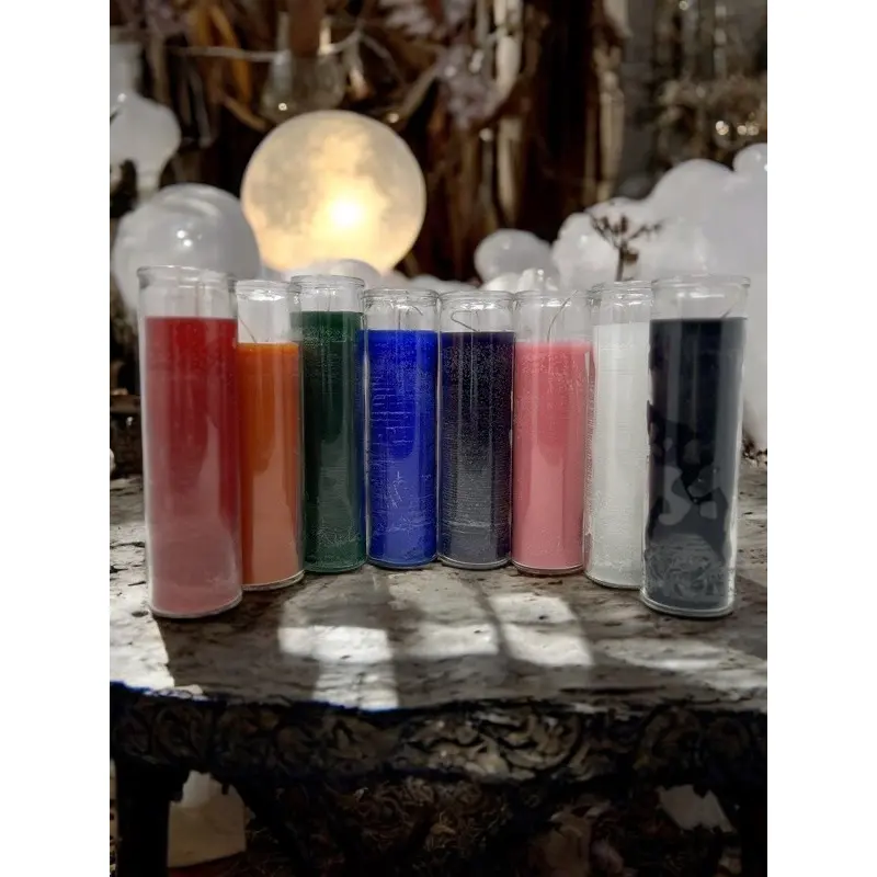 Tall Glass Candles Tall Glass Candles