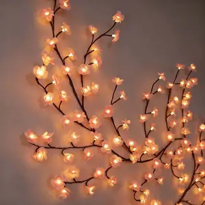 Cherry Blossom Lights, Vines with Lights, Vines for Bedroom, Led Wall with Branch Lights Lights Lights and 8 Lighting Modes Garlands Bedroom Trees Interior Walls, Lighted Branches, Room Decoration Home