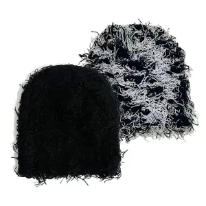 Men Winter Warm Knitted Beanie, Knit Balaclava Hat Casual Winter Outdoor Windproof Ski Beanies for Men & Women, Fashion Y2k Accessories Gift