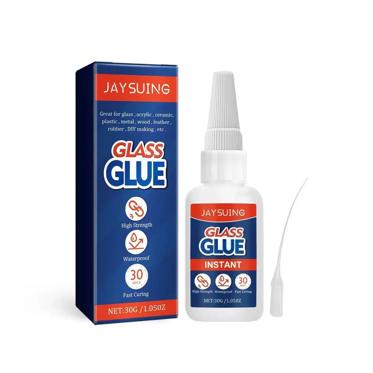 Multifunctional Plastic Glue for Toys & Crafts, Instant Dry Adhesive for DIY Projects, Durable Acrylic Cement for Repair