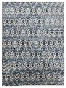 Artisan Samara Blue Transitional Knotted Rug