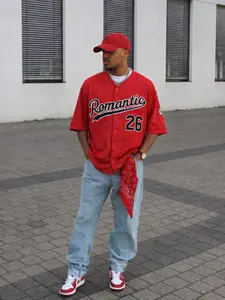 Bruno 26 Romantic Baseball Jersey - Vintage Bruno Fan Shirt - Aesthetic Retro Baseball Button Up - Concert Outfit - Gift for Pop Music Lovers, Trendy Fan Merchandise P