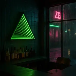 Triangle Infinity Mirror