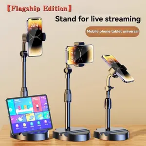 Adjustable Smartphone Stand, 360 Degree Rotatable, Foldable, Extensible, Stable, Flexible, Portable Desktop Phone Holder for iPhone & Android