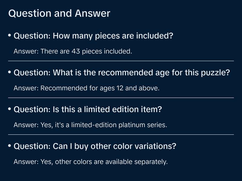 3D Crystal Puzzle - Disney 100 Platinum Edition - Tinker Bell: 43 Pcs