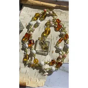 Lichen and Lantern Necklace