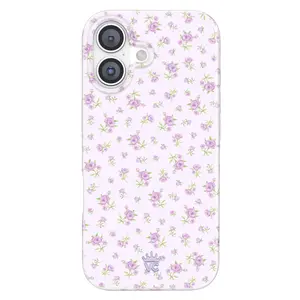 Velvet Caviar Dainty Lilac Floral iPhone Case