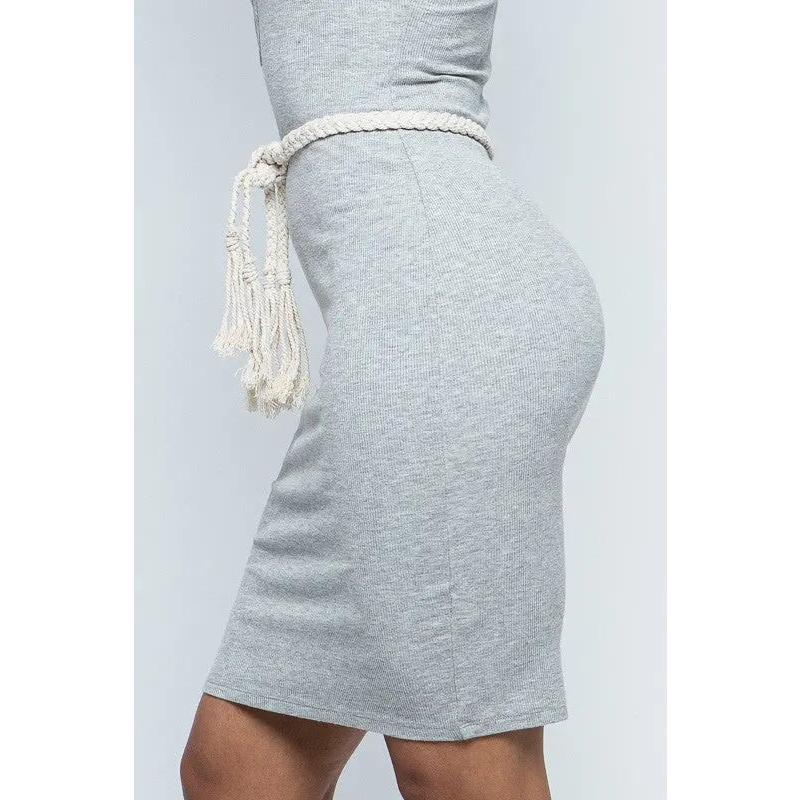 BOHO BRAIDED ROPE BELT