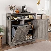 Grey-1 x13 Gallons(A trash can and a shelf)