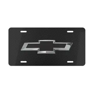 Chevrolet Chevy Decorative License Plate, Novelty Vanity Plate, Metal Car Truck Front Tag, Ideal Gift, Car Accessories, 12 inch x 6 inch