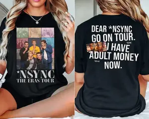 Vintage NSYNC T-Shirt, NSYNC Fan Gift, 90s Boy Band Sweatshirt, Nsync Eras Shirt, Music tour 2024 Hoodie