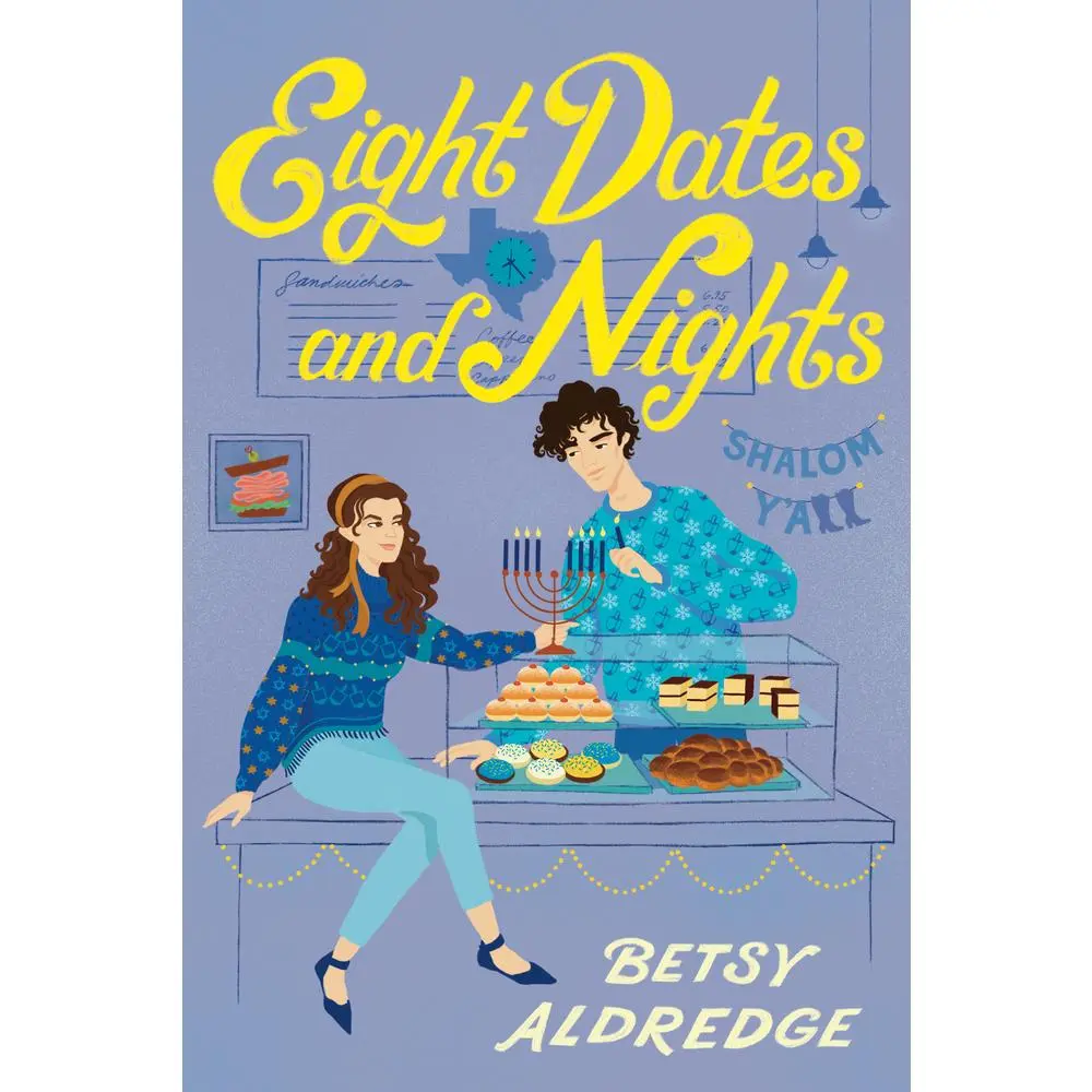 USED Book - Eight Dates and Nights: A Hanukkah Romance by Aldredge, Betsy (Paperback) - english