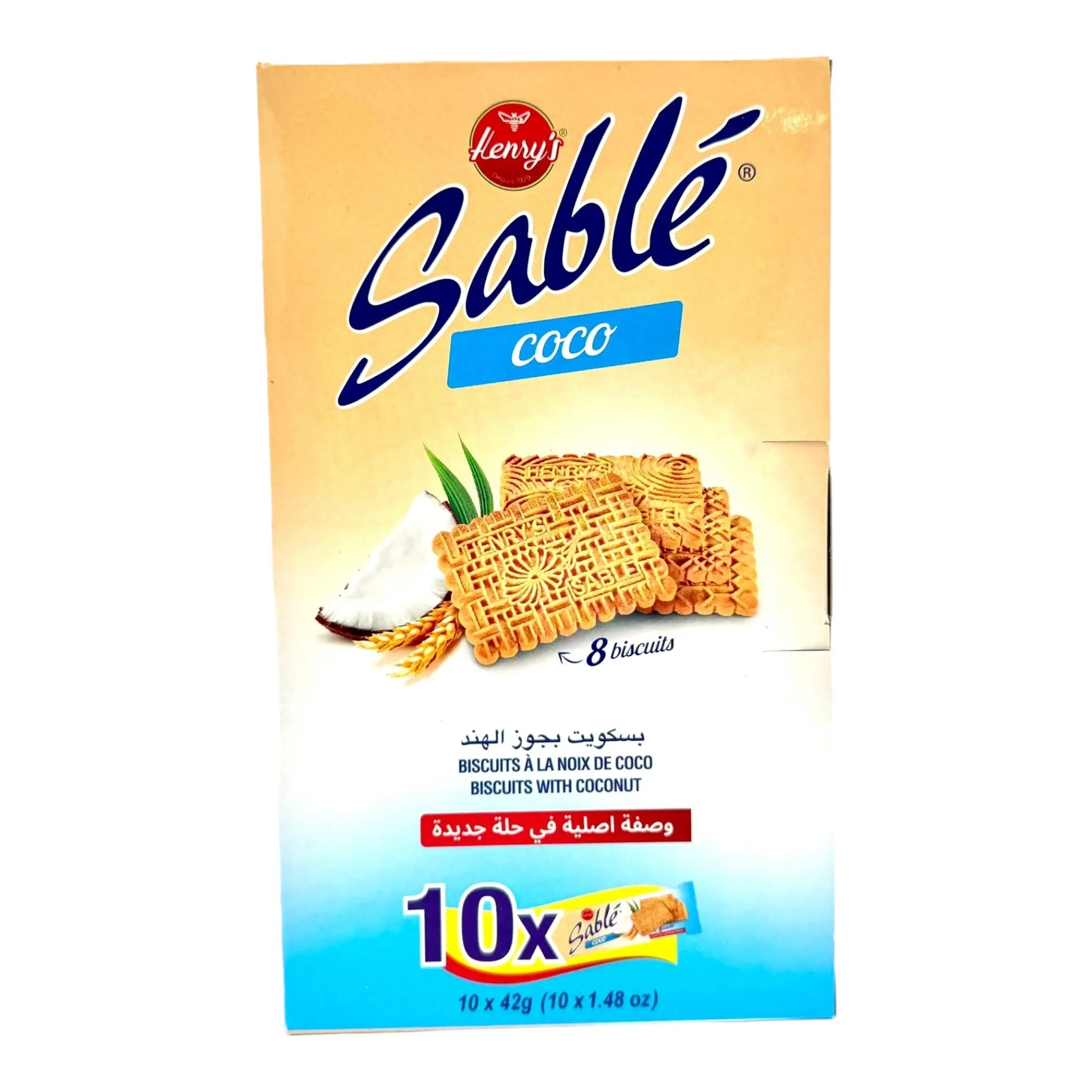 Henry's Sablé Coco - Moroccan Tea Biscuits