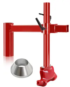 Upgrade Manual Tire Changer Duck Head Kit with Silver Cone, with Tire Changer Duck Head Fit for Most Car Tires (with Silver Cone)