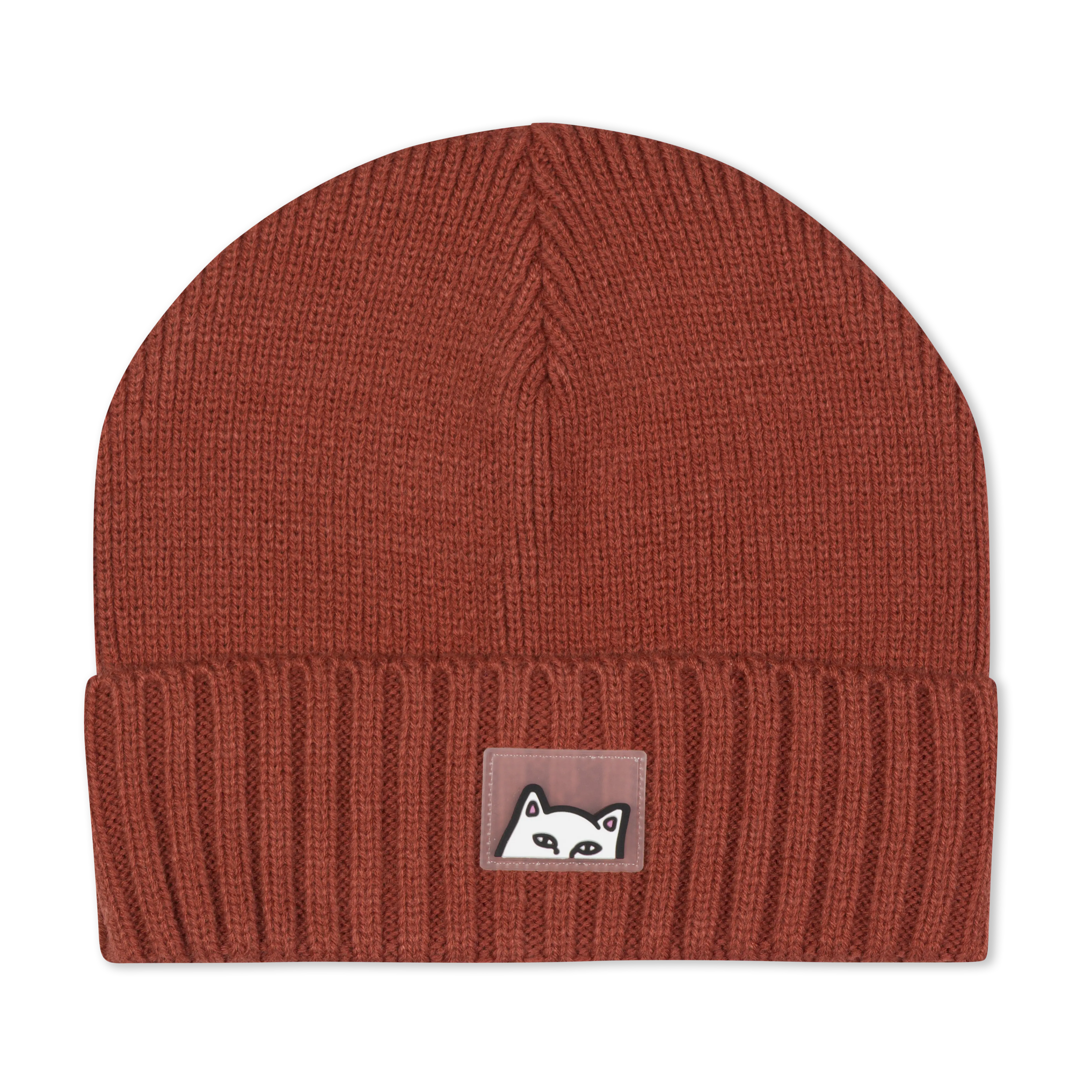 Peeking Beanie (Burnt Orange)
