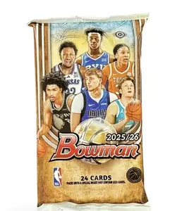1 (ONE) Single PACK - 2025-26 Bowman Basketball Hobby Jumbo PACK  - Must be open live!