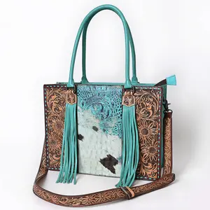 American Darling Tote Hand Tooled Genuine Western Leather Women Bag | Travel Bags College Casual