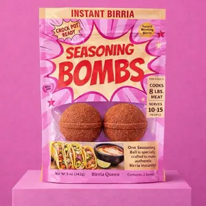 Birria Seasoning Bombs – Authentic Mexican Chili Blend for Tacos, Consomé & Slow-Cooked Meat Birria Seasoning Bombs – Authentic Mexican Chili Blend for Tacos, Consomé & Slow-Cooked Meat