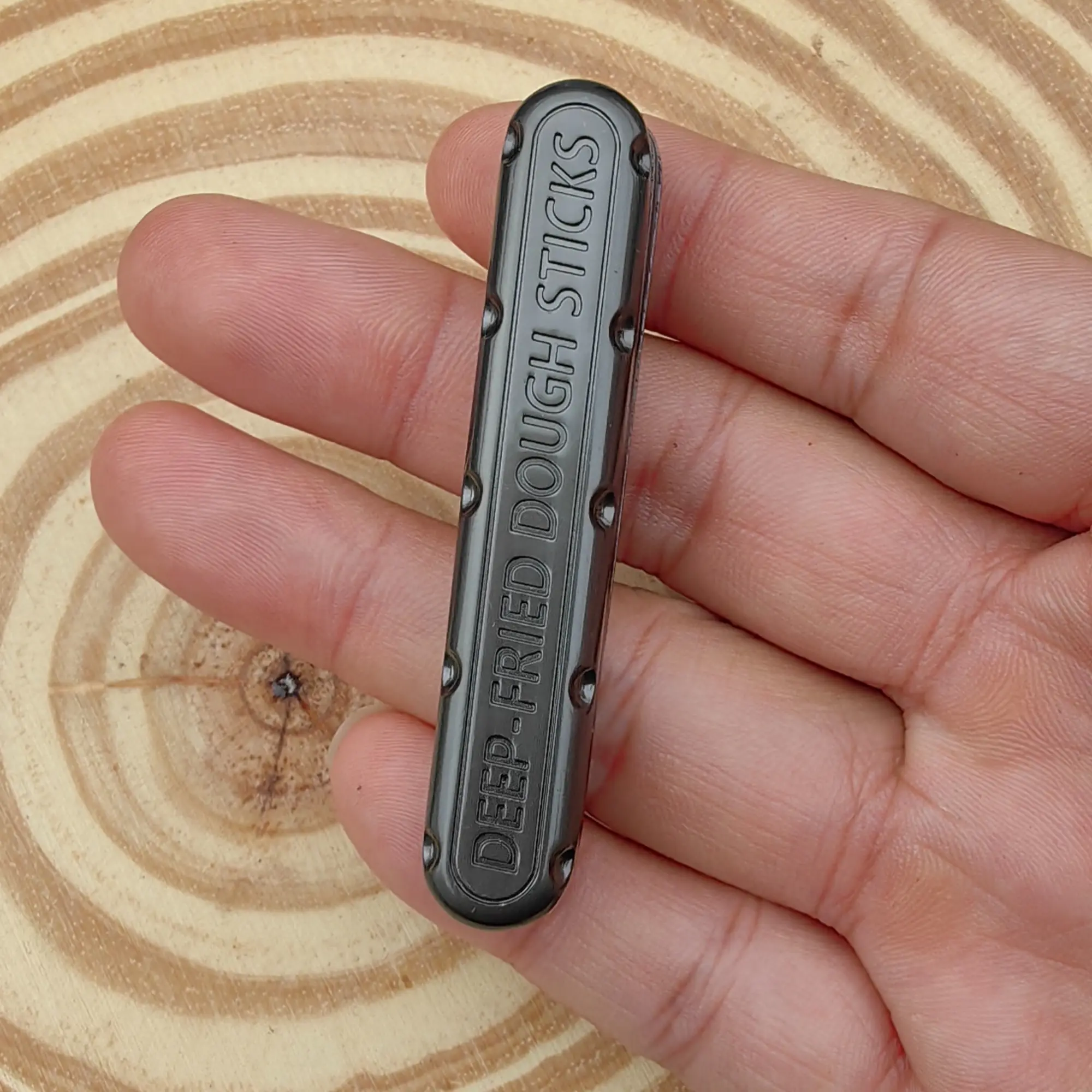 EDC Fidget Slider, Stress Relief Fidgeting Metallic Push Pull Rotation Fidget Toy, Casual Fidget Toys for Adults, Hand Spinner, Finger Toy, Fidget Gadget