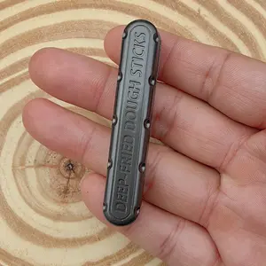 EDC Fidget Slider, Stress Relief Metallic Push Pull Rotation Fidget Toy, Casual Fidget Toys for Adults, Hand Spinner, Finger Toy, Fidget Gadget