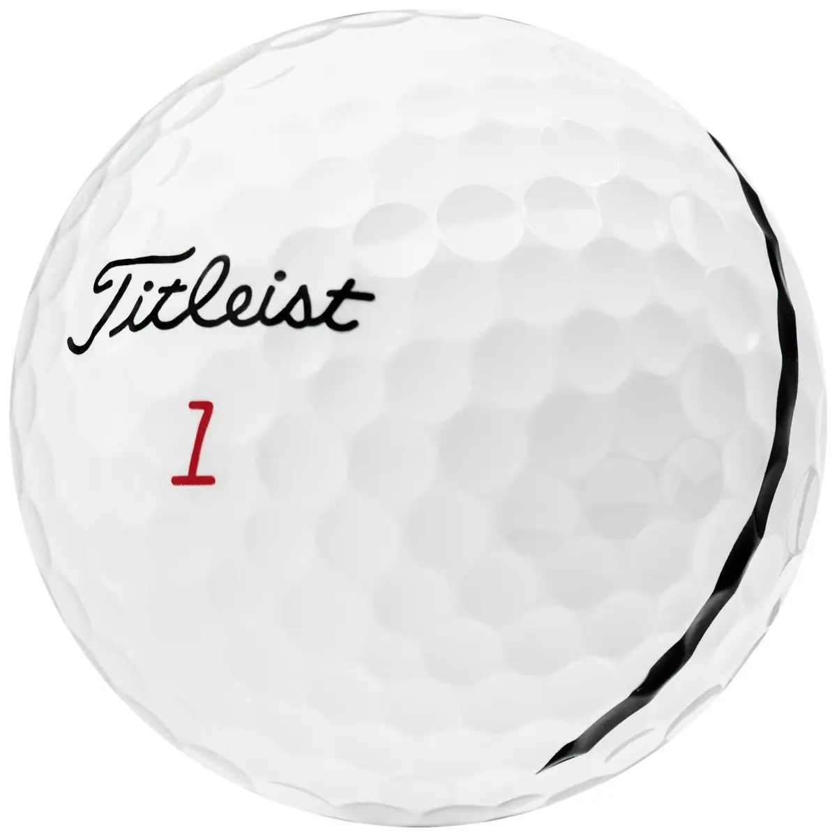 Titleist Pro V1x 2025 Golf Balls - AIM Performance Black, Bold Aim Alignment Design, 12 Pack Pristine Recycled Used Balls with Distance Control for Golf