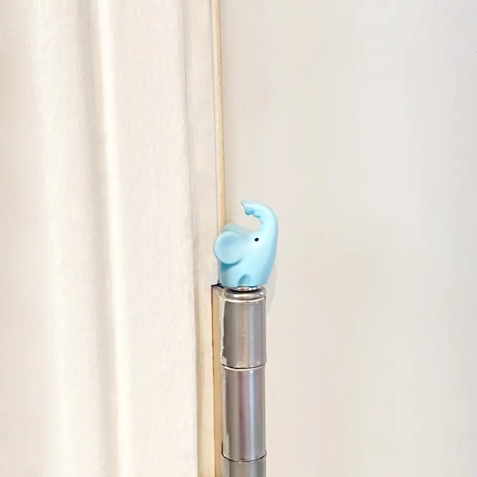 Hinge Head Elephant, Hinge Heads Decorative Topper, Mini Magnetic Figurine Door Decor, Whimsical Home Decor, Unique Gift, Gifts Under 10