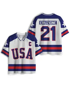 USA Hockey #21 Retro Ice Rink Mesh Jersey