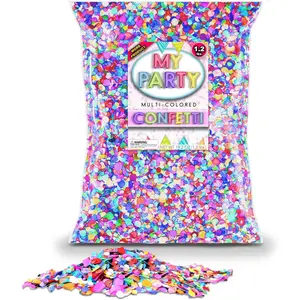 Festive Mexican Confetti Bag- 1.2lbs/544gr. Bulk Bag,  for Birthday, Pinata filler, Easter Egg Fillers (cascarones), Wedding Toss, Fiesta Party Decor, Cinco de Mayo, Easter egg filler