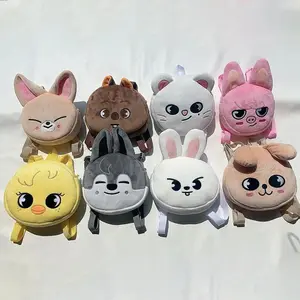 Skzoo Stay Backpack Plush Bag Kpop Backpack Wolf Rabbit Piglet Bunny Cartoon Mini Backpack Chicken Fans Gift